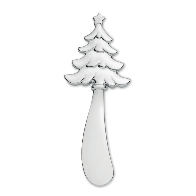 Custom Printed Christmas Tree Cheese Knife