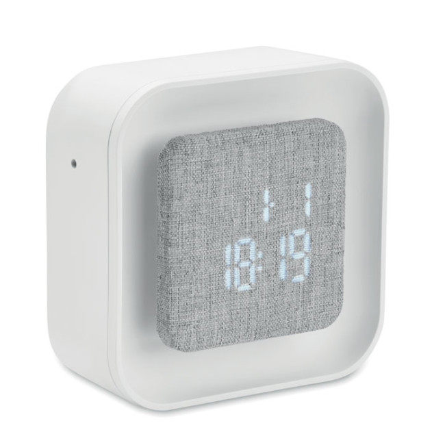 Custom Printed Recycled ABS/RPET Alarm Clock