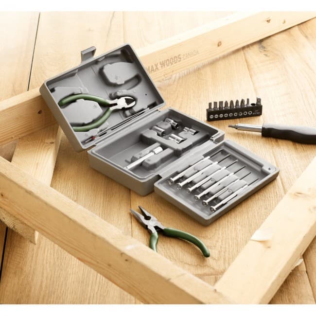 Branded Foldable 25 Piece Tool Set - Image 1