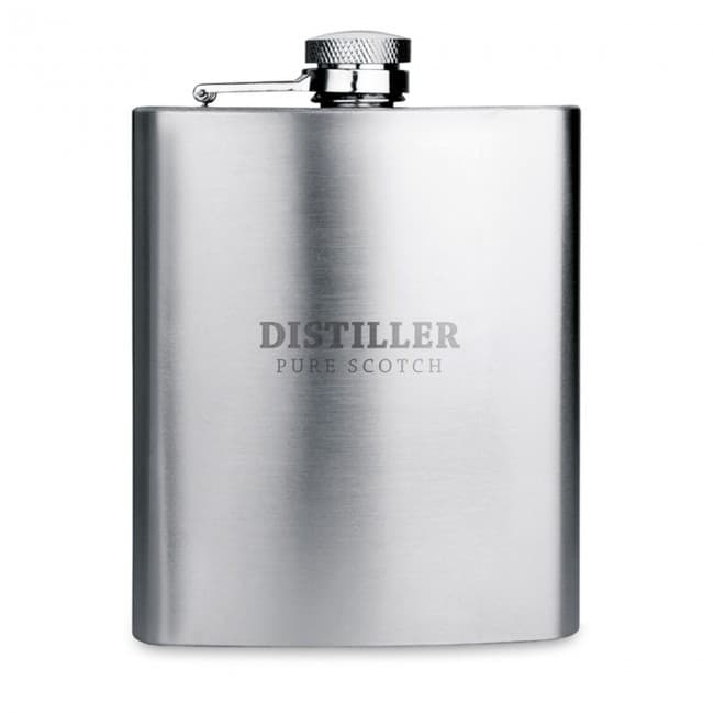 Custom Printed Slim Hip Flask 200ml - Image 5