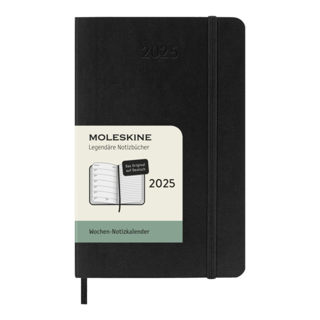 Custom Printed Moleskine Soft Cover 12 Month Weekly PK Planner German