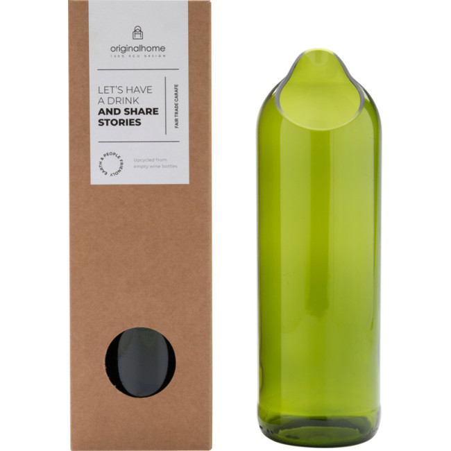 Custom Printed Original Home Bottle Vase Green 750ml