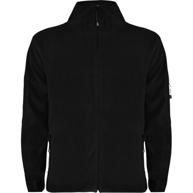 Custom Printed Luciane Men's Full Zip Fleece Jacket - Image 3