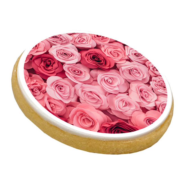 Custom Printed Valentines Biscuit Mini 5cm