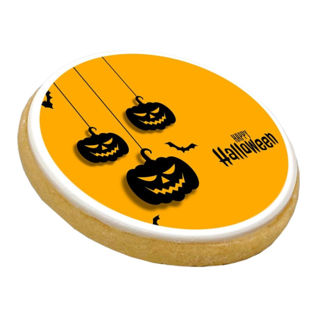 Custom Printed Halloween Biscuit Mini 5cm