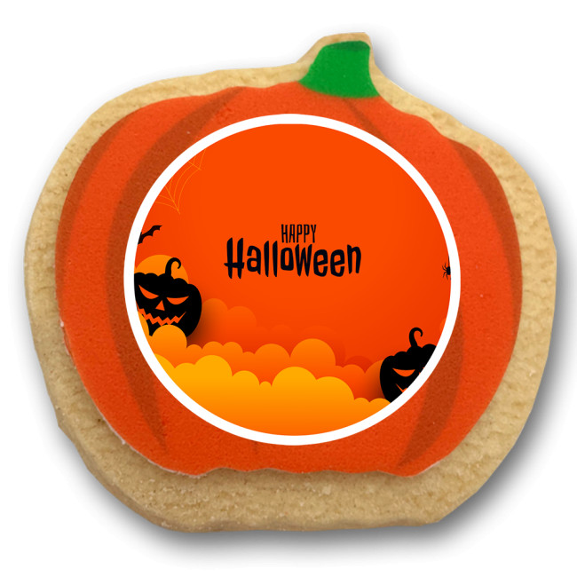 Custom Printed Halloween Bespoke Biscuits - Image 1