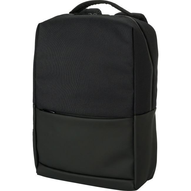 Custom Printed Polyester Laptop Backpack 15"