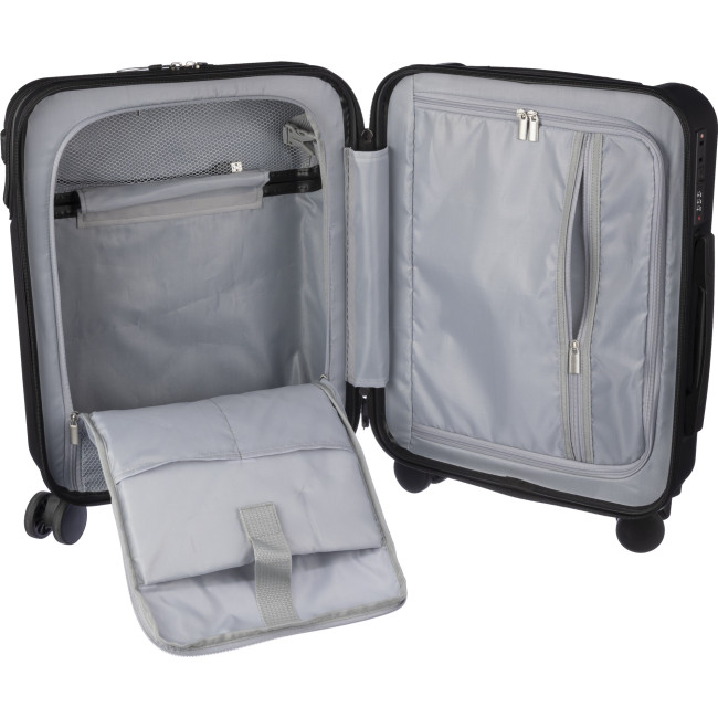 Custom Printed Luggage Trolley With Laptop Pocket 20" - Image 2