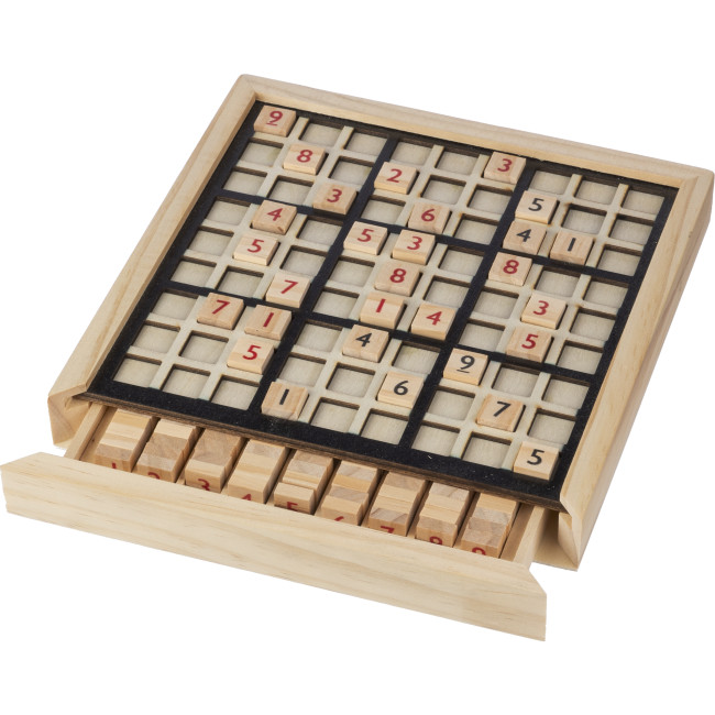 Custom Printed Wooden Sudoku Game