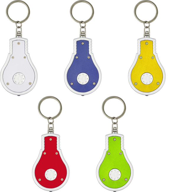 Custom Printed Bulb-shaped key holder - Image 1