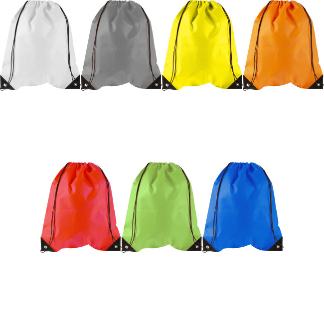 Custom Printed Drawstring backpack - Image 1