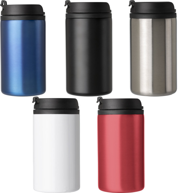 Custom Printed Stainless steel double walled thermos cup 300ml - Image 1