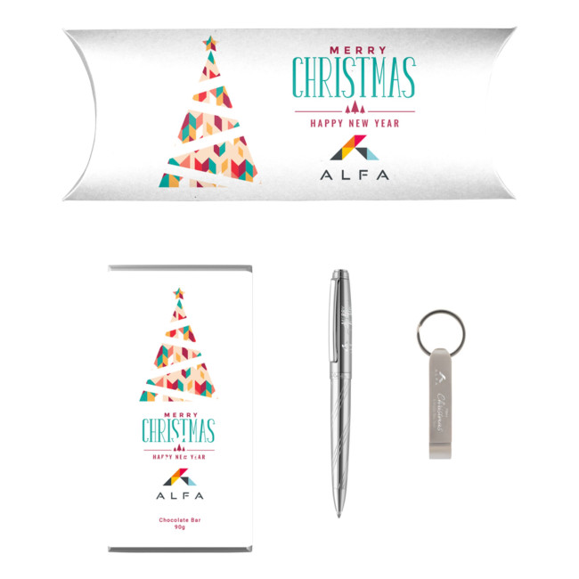 Custom Printed Festive Gift Pack - Deluxe