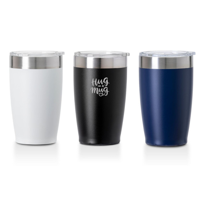 Custom Printed Oyster Jumbo R Recycled Stainless Steel Cup 500ml - Image 1