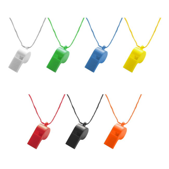 Custom Printed Plastic whistle - Image 1