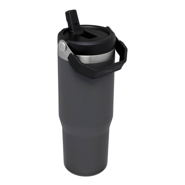 Custom Printed Stanley IceFlow™ Flip Straw Tumbler 890ml Charcoal - Image 2