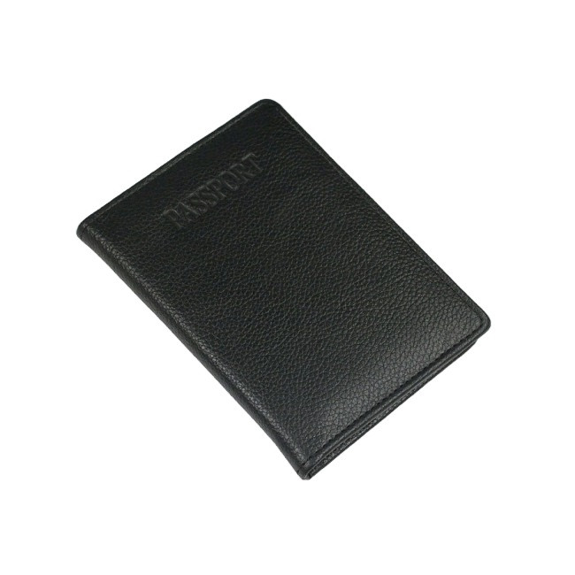 Custom Printed Biodegradable Leather Passport Case - Image 1