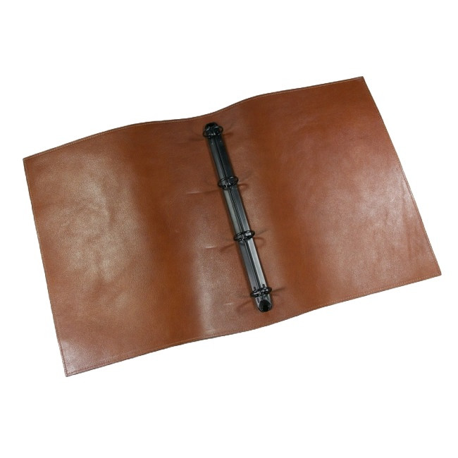 Custom Printed Eco Verde A4 Ring Binder Folder In Tan