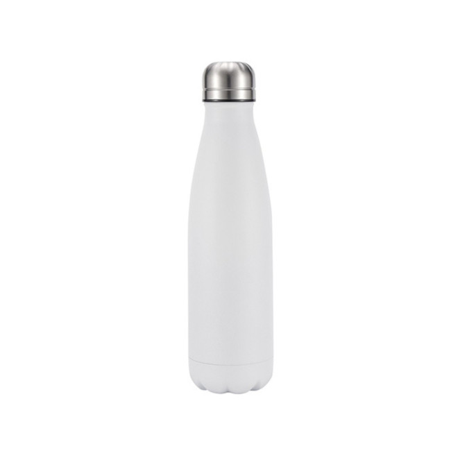 Custom Printed Oasis Recycled Powder Coated Stainless Steel Thermal Insulated Bottle 500ml - Image 2