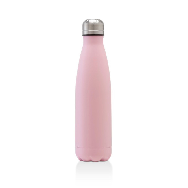 Custom Printed Oasis Recycled Powder Coated Stainless Steel Thermal Insulated Bottle 500ml - Image 10