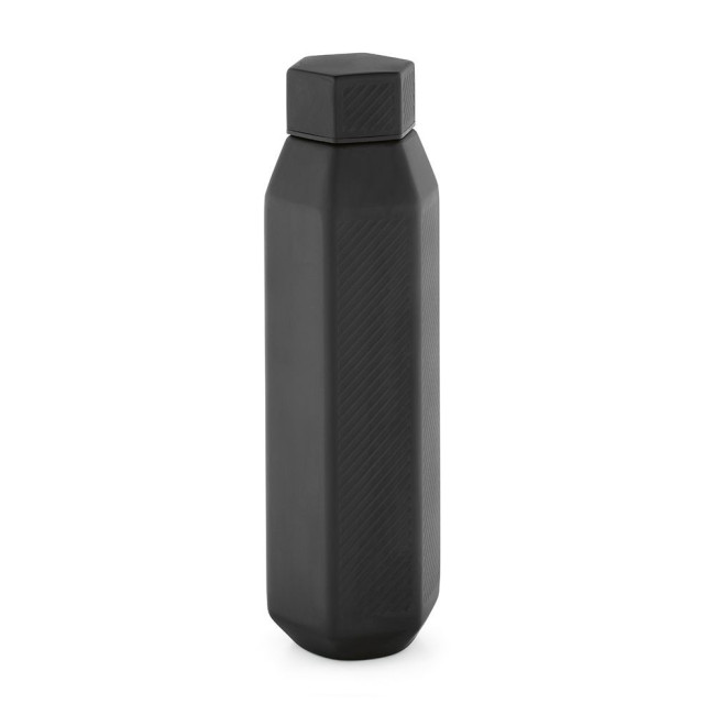 Custom Printed Hexagul Bottle Recycled Stainless Steel 530ml - Image 2