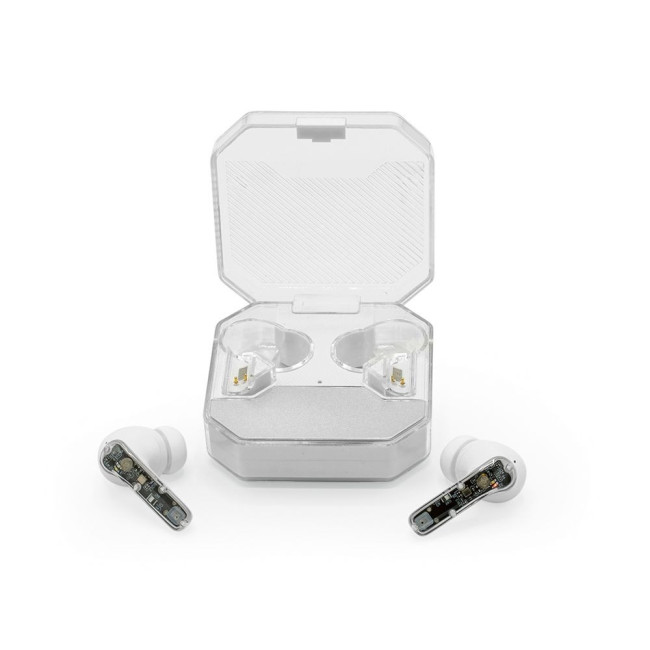 Custom Printed Ghostbuds Earbuds Recycled ABS 400mAh