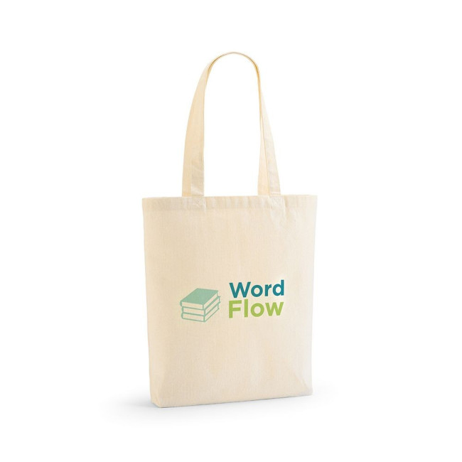 Custom Printed Aneto Shopping Bag Recycled Cotton 220gsm EU