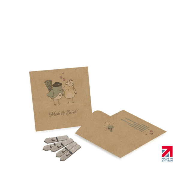 Custom Printed Small Seed Packet Envelopes - Kraft