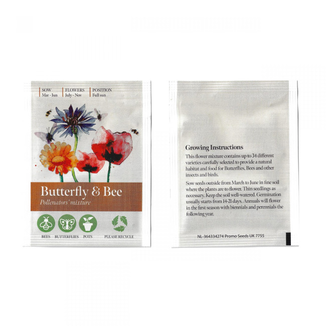 Custom Printed Green & Good Standard Seed Packet - Image 3