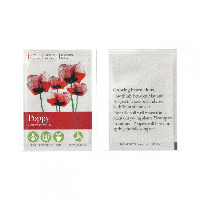 Custom Printed Green & Good Standard Seed Packet - Image 7