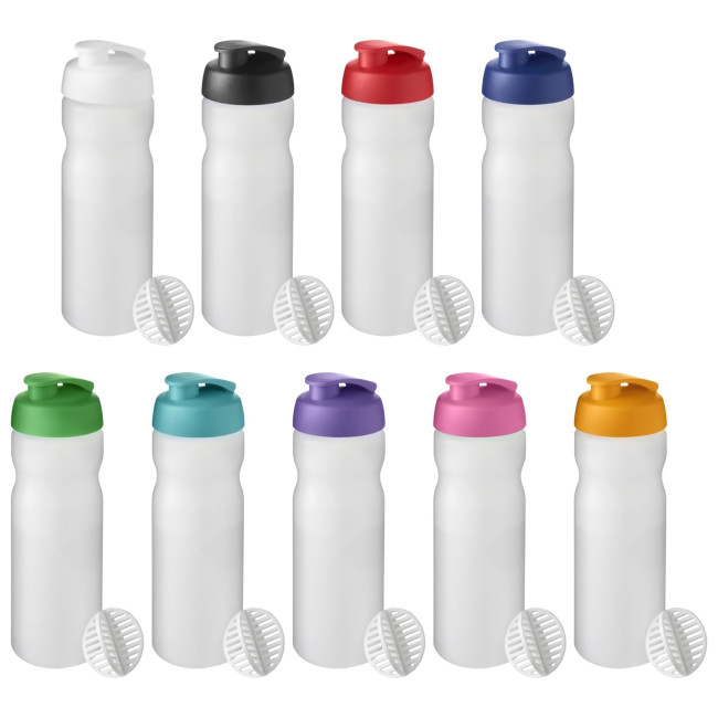 Custom Printed Baseline Plus Shaker Bottle 650ml - Image 1