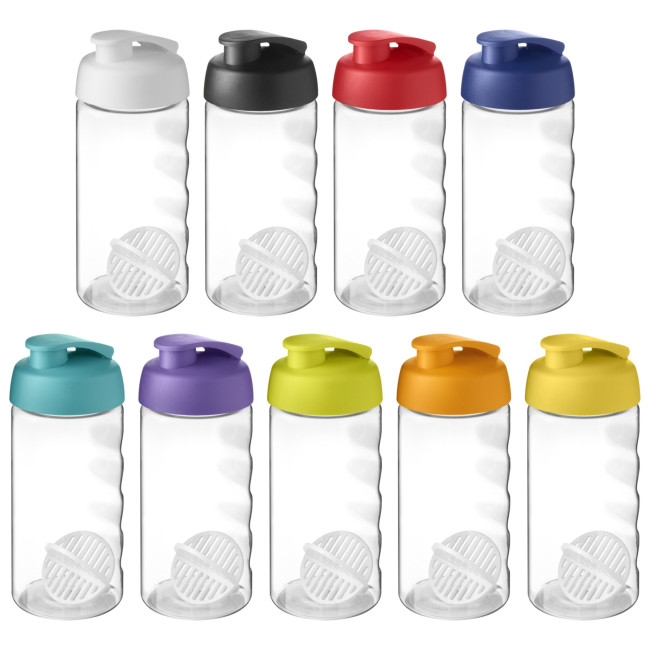 Custom Printed H2O Active Bop Shaker Bottle 500ml - Image 1