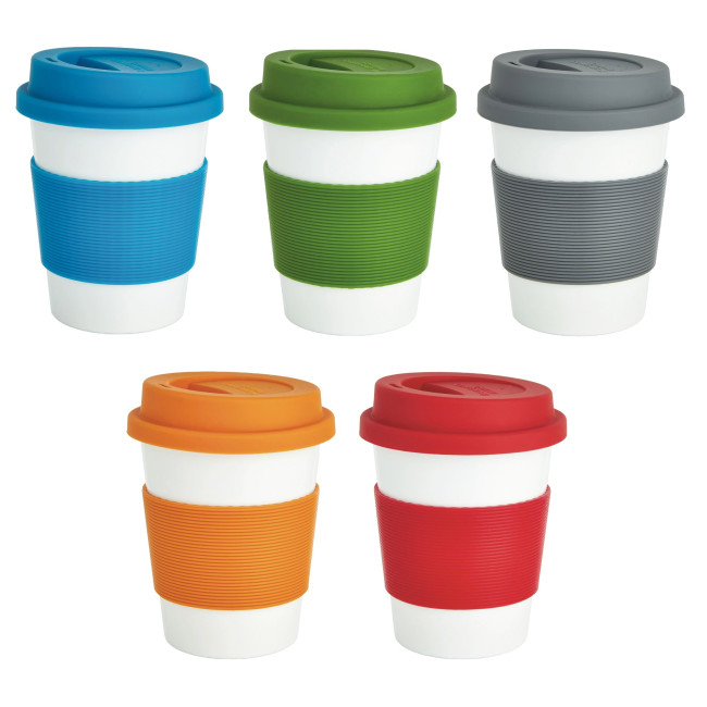 Custom Printed PLA Coffee Cup 350ml - Image 1