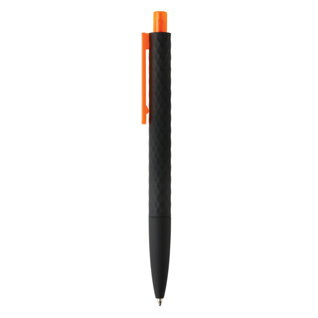 Custom Printed X3 Black Smooth Touch Pen - Image 4