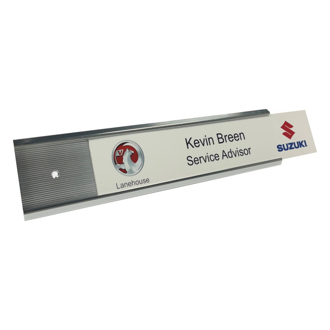 Custom Printed Insert Door Nameplate Replacement Insert