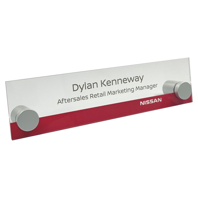 Custom Printed Acrylic Door Nameplate