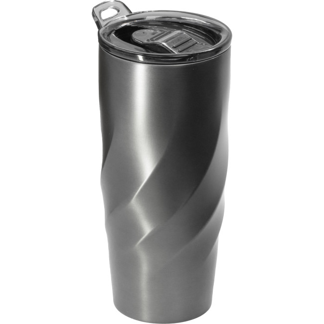 Custom Printed BrandCharger Recycled Steel Travel Mug 500ml - Image 1