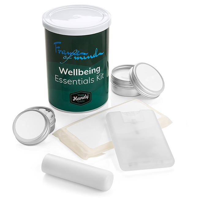 Custom Printed Wellbeing Handy Can Kit