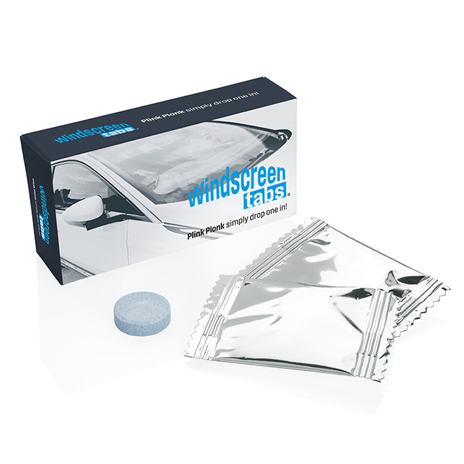 Custom Printed Pack of 3 Screen Wash Tablets