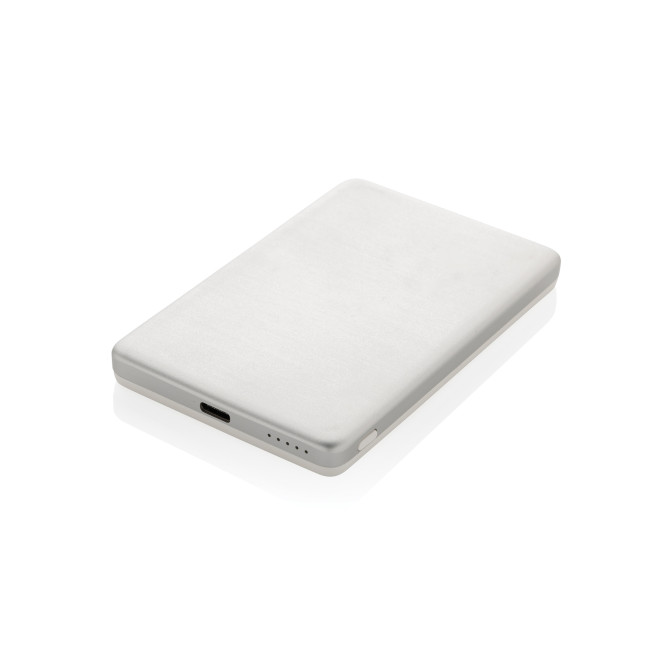 Custom Printed Orion RCS Recycled Aluminum 5000mah 5W Magnetic Powerbank - Image 3