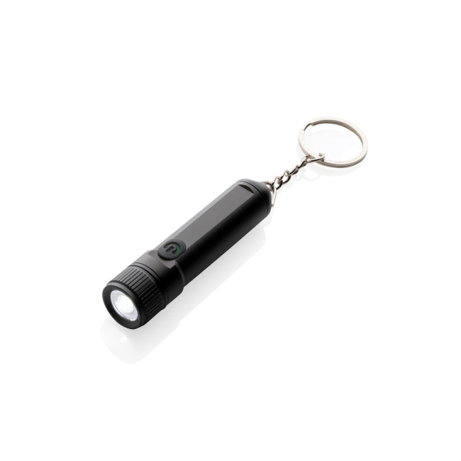 Custom Printed Gear X Rechargeable Ultra Bright Keychain Torch