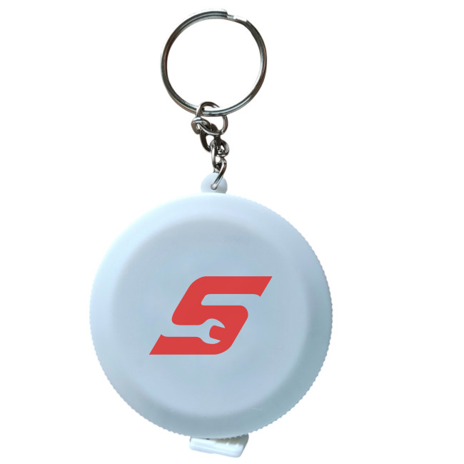 Custom Printed Tape Measure Keyring