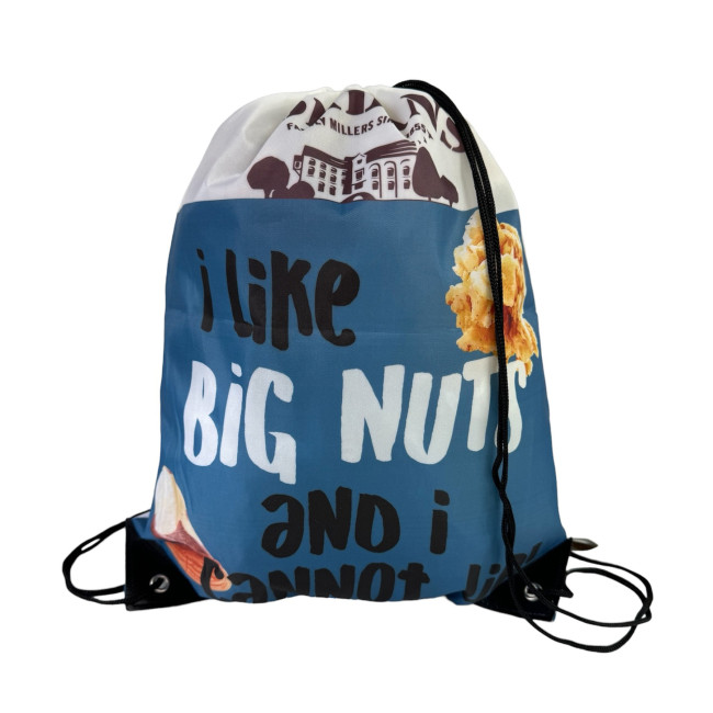 Custom Printed RPET Drawstring Bag