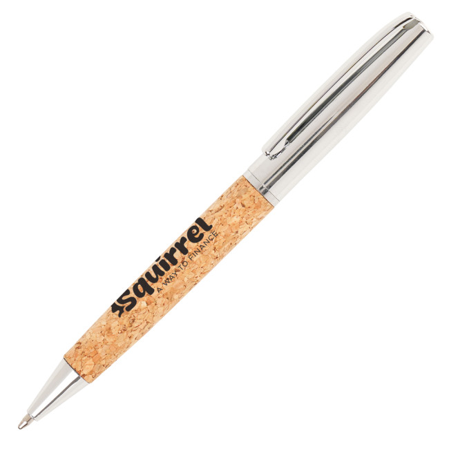 Custom Printed Cork Prestige Ball Pen