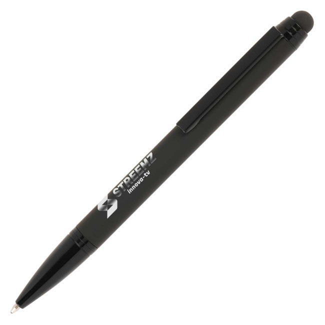 Custom Printed Jet Soft Feel Stylus Pen