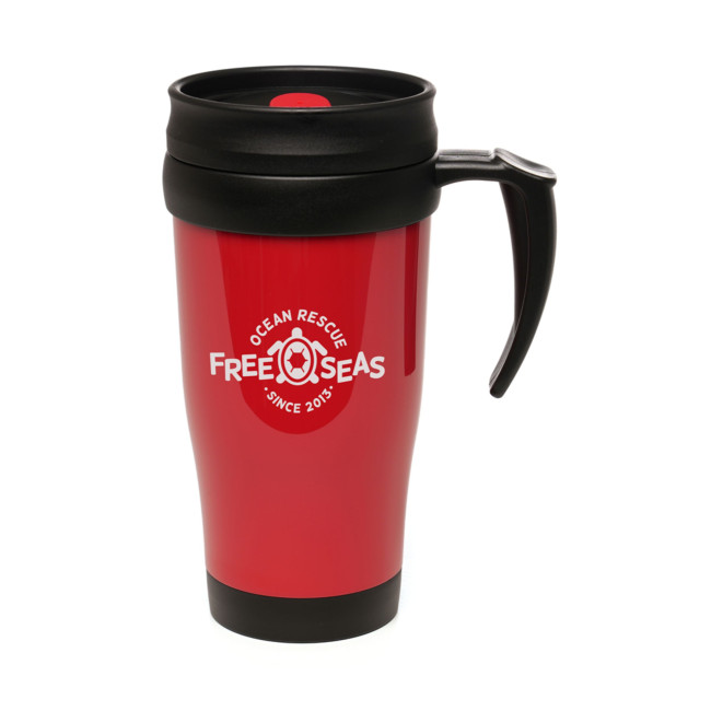 Custom Printed Polo Plus Recycled 400ml Travel Mug - Image 5