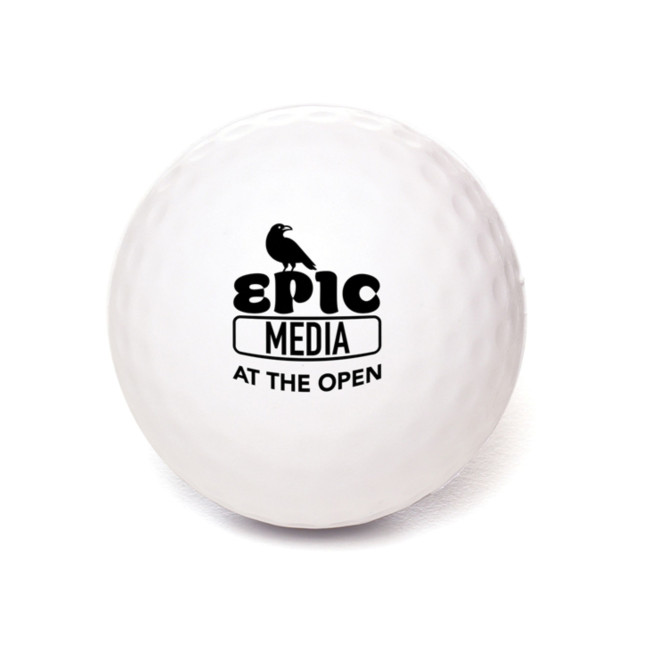 Custom Printed Stress Golf Ball