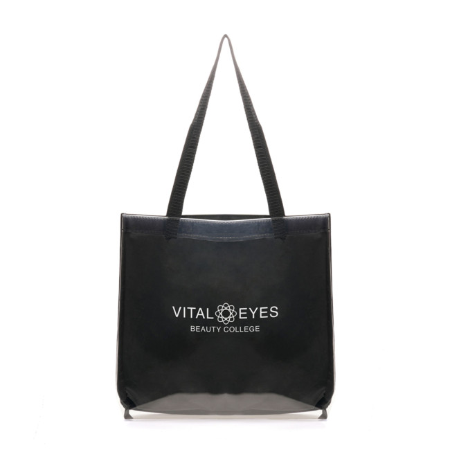 Custom Printed Transparent Fabric Shopper