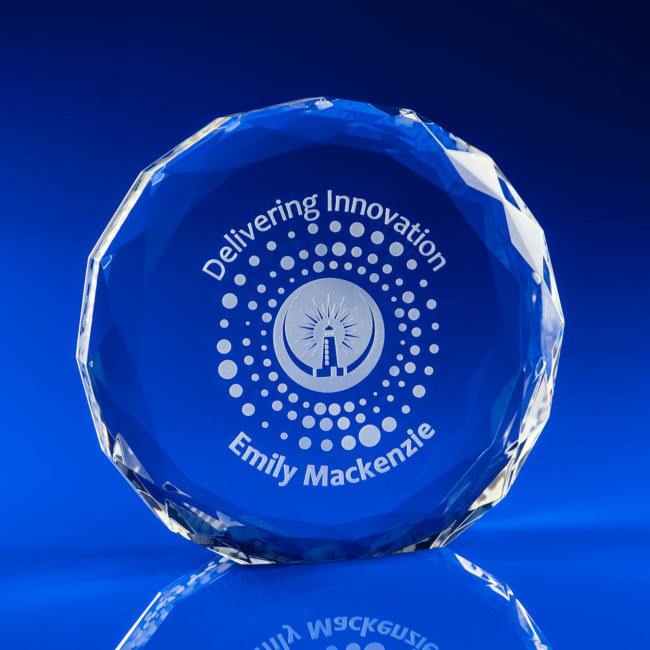 Custom Printed Supreme Crystal Award, 175