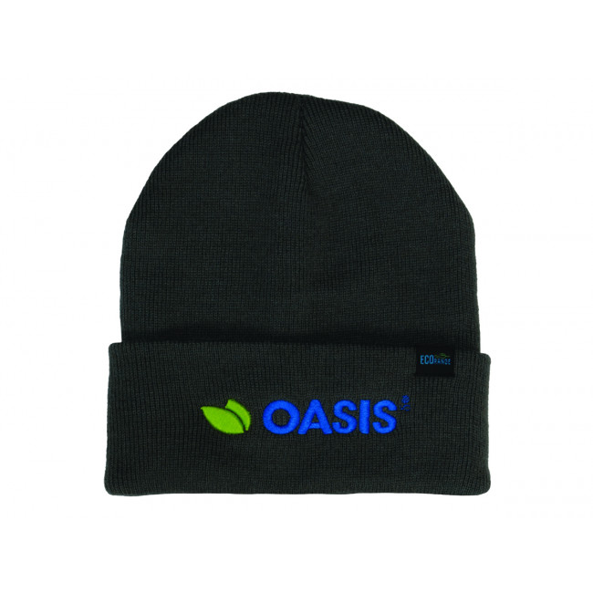 Custom Printed Recycled Roll-Up Beanie